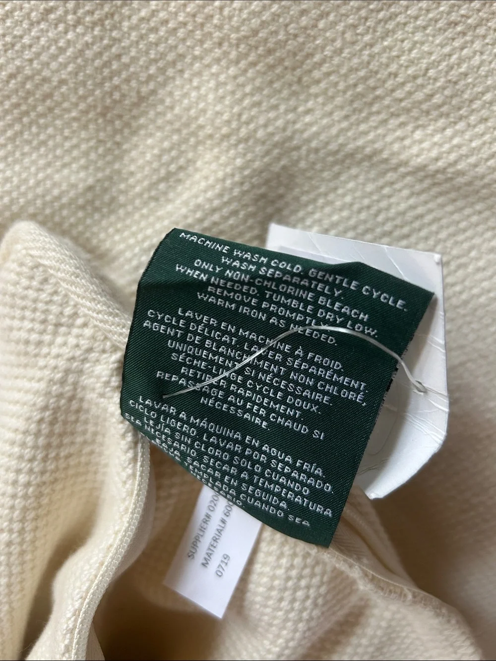 Ralph Lauren textured cotton